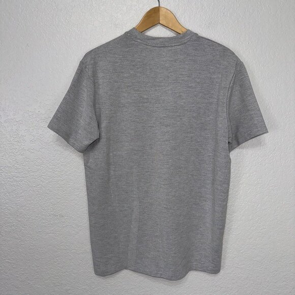 Mugsy T-Shirt Men Medium M Thick Gray Viscose Cotton Spandex Short Sleeve Pocket - Picture 3 of 10
